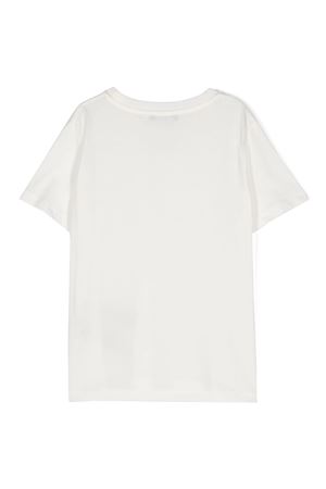 tshirt in cotone bianco BALMAIN PARIS KIDS | BV8R91Z1751102NE